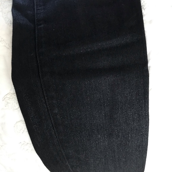 J Brand Jeans Womens Size 26 Black Alana Coated Denim High-Rise Crop - Picture 12 of 12